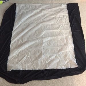 Queen Black Bedskirt